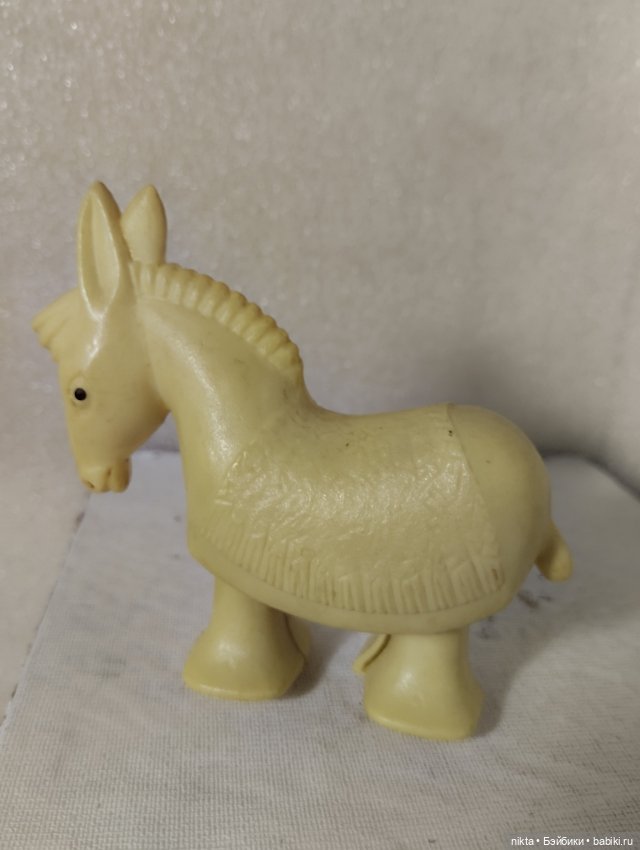Игрушка СССР Ослик шагающий (фото 3)