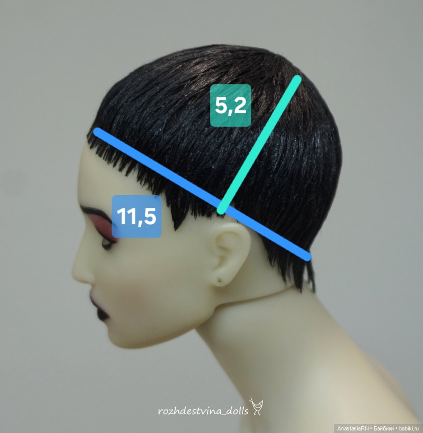 Парик для БЖД — Парики для BJD (фото 7)