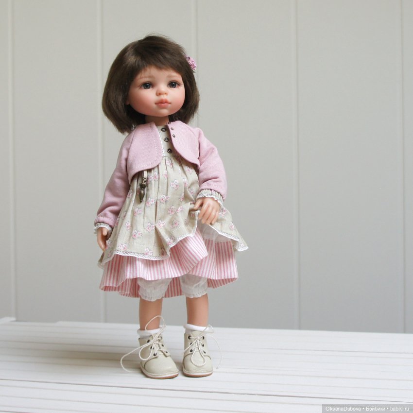 Нежный многослойный аутфит для Paola Reina