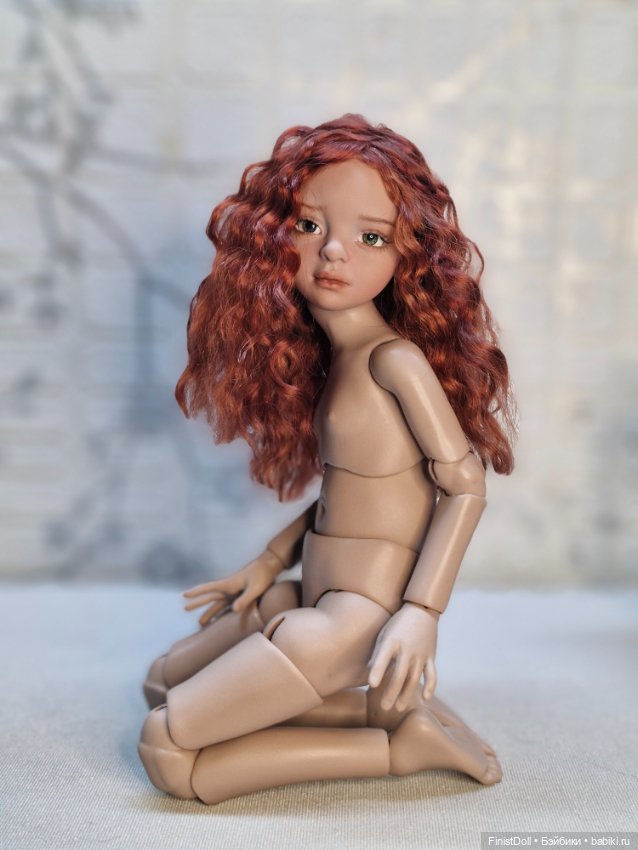 Авторская шарнирная кукла Ариша (фото 7)