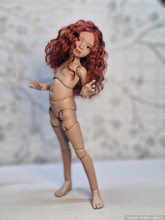 Авторская шарнирная кукла Ариша (фото 8)