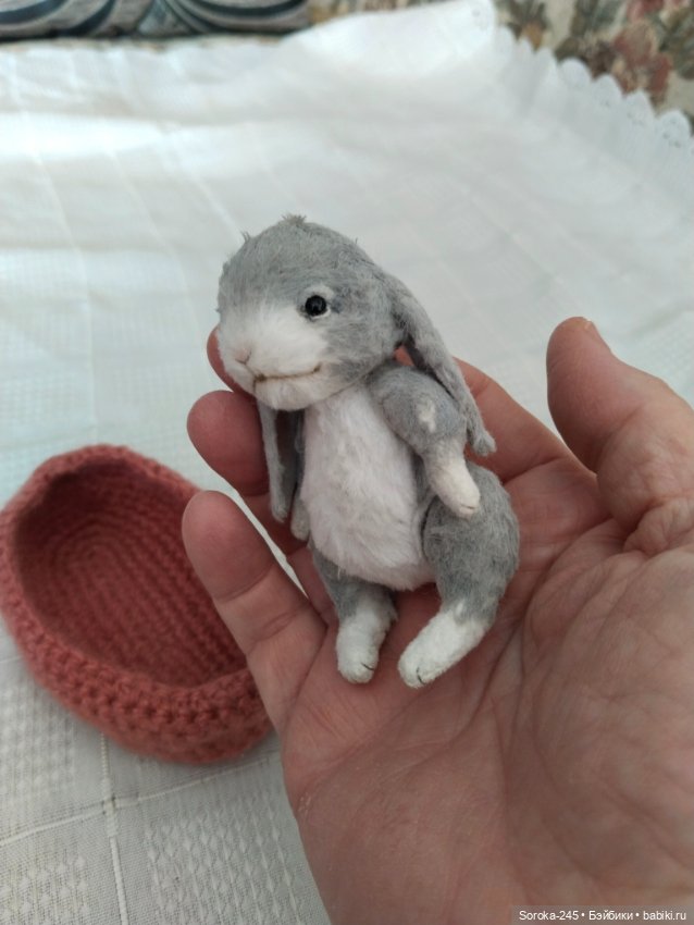 Зайка Тедди, умеет закрывать глазки (фото 5)