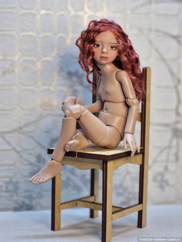 Авторская шарнирная кукла Ариша (фото 5)