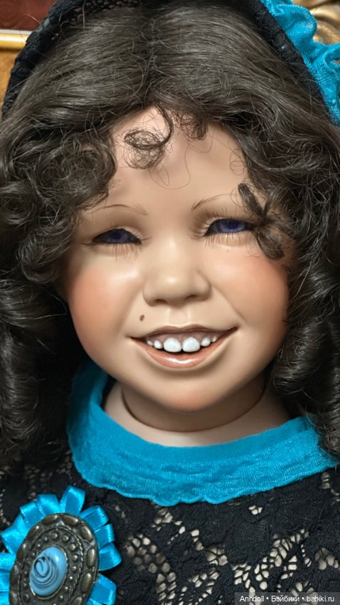 Инга - девочка-праздник — Фарфоровые куклы (фото 5)