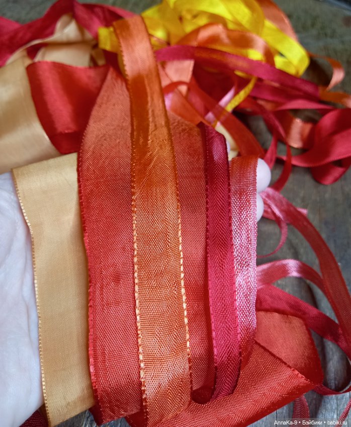 100% Вискозный шёлк, ленты СССР (фото 6)