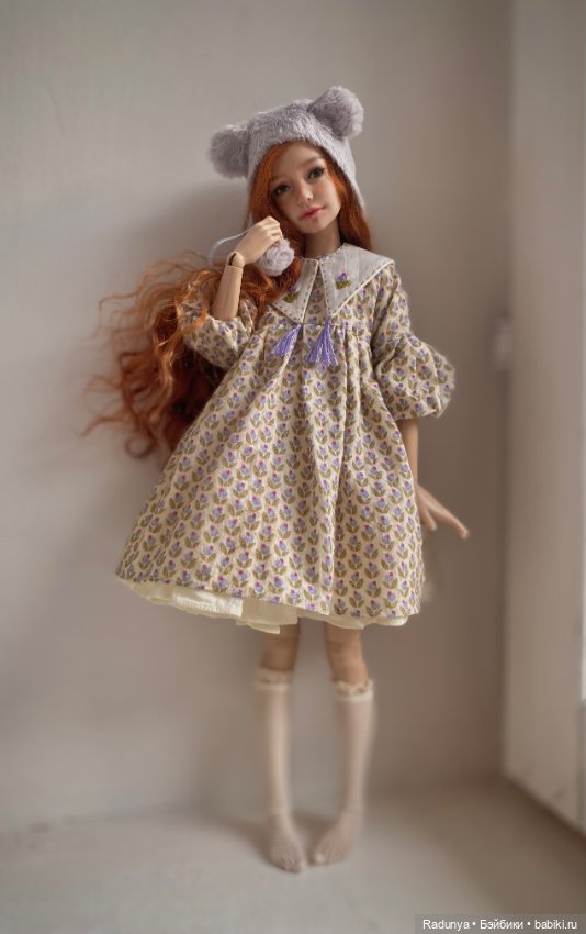 Платье , шапочка и гольфы для Tender Cteation young (фото 3)