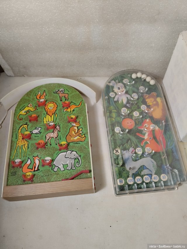 Игрушка СССР Два бильярда в работу, на запчасти