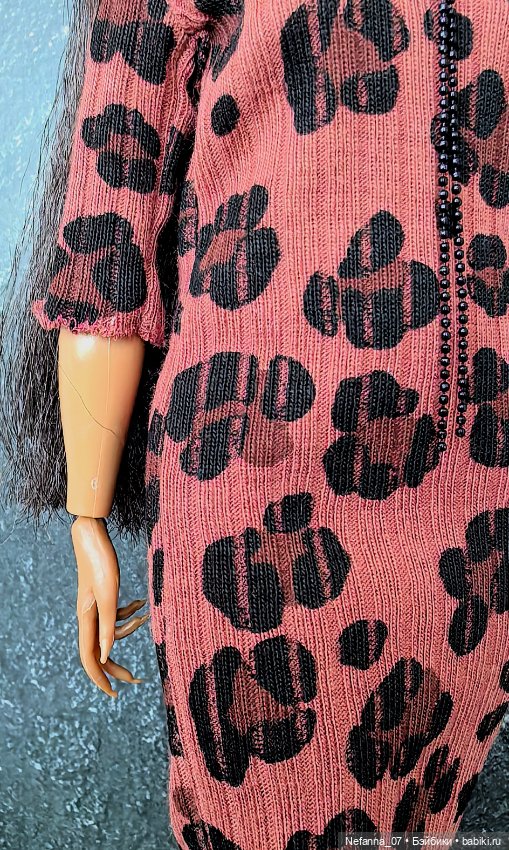 Платье для пышки Барби — Одежда для кукол (фото 4)