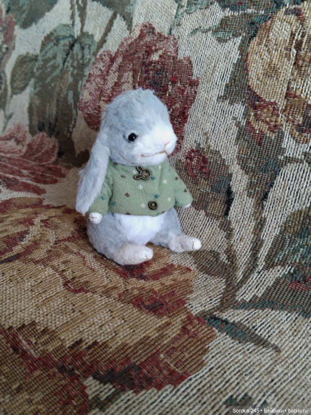 Зайка Тедди, умеет закрывать глазки (фото 3)