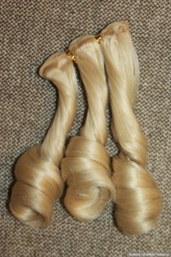 Трессы с локонами для париков и прошивки (фото 5)