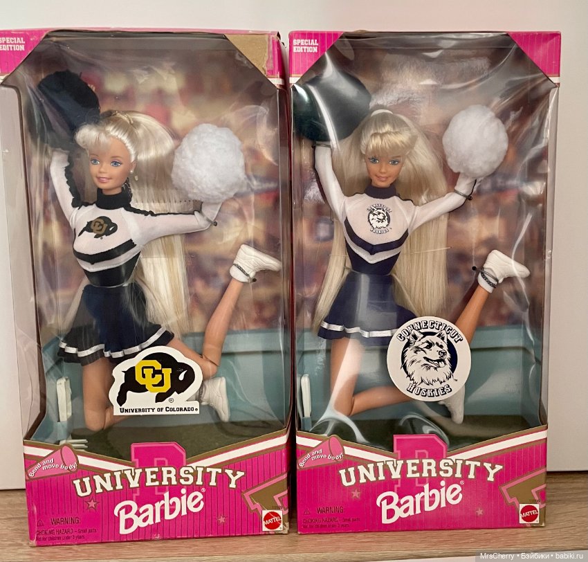 Девочка чирлидер / Connecticut Huskies Barbie Cheerleader (фото 10)