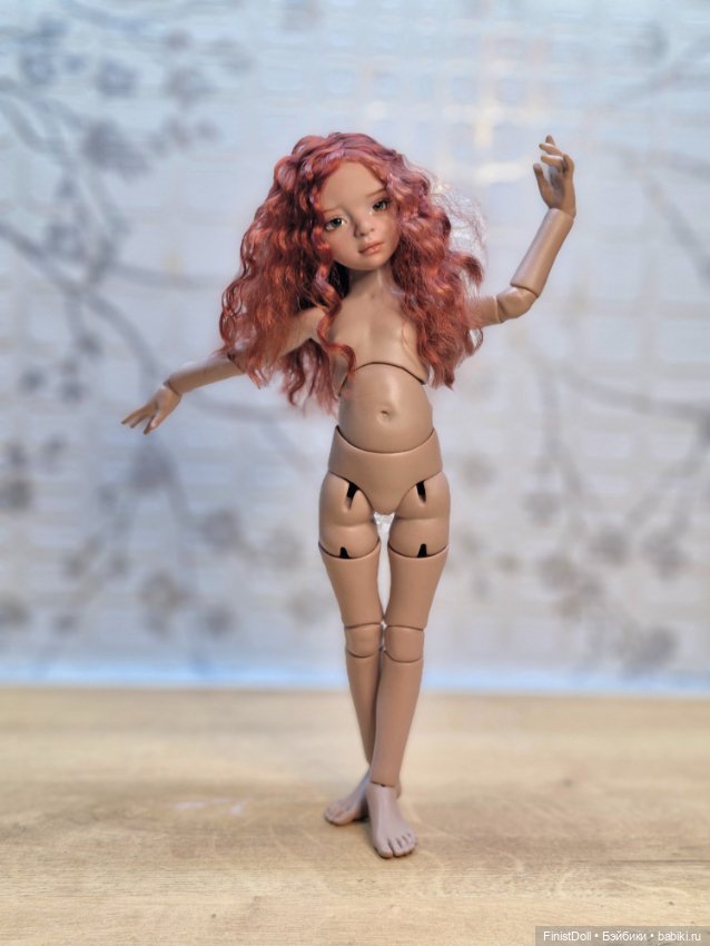 Авторская шарнирная кукла Ариша (фото 2)