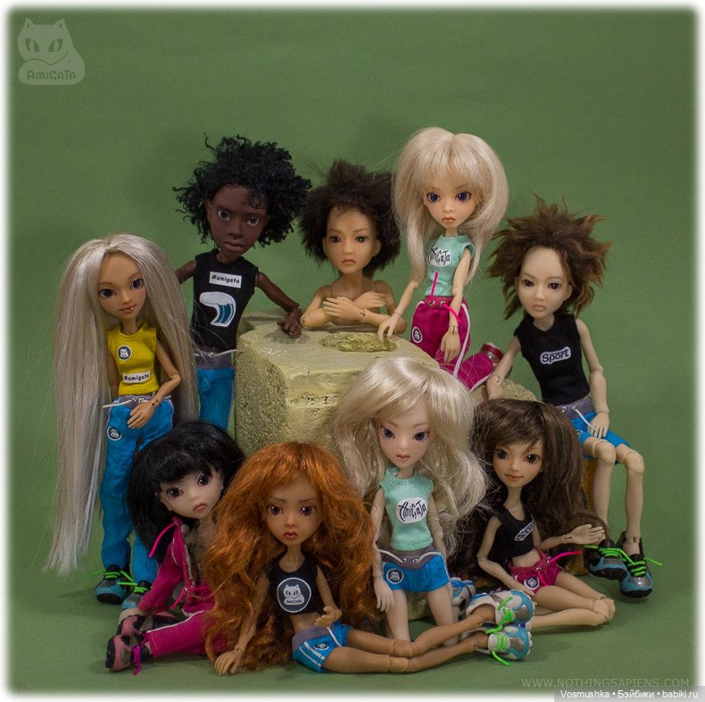 Aмигато DUO — Авторские куклы (фото 6)