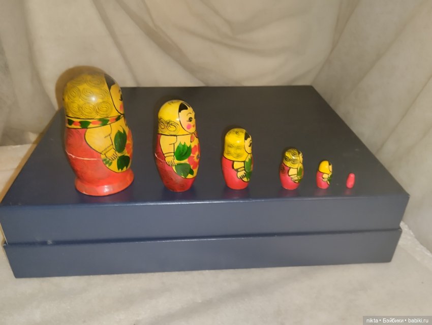 Матрешка СССР Липецкая 6 местная (фото 4)