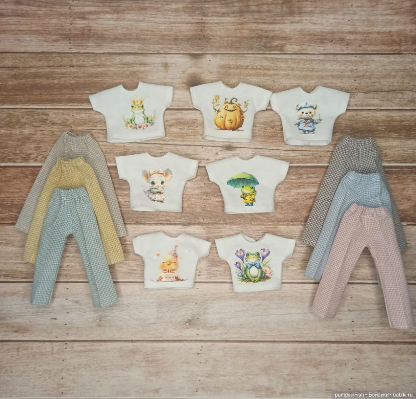 Футболки и брючки на пижамку или Жу от Даши Нужновой