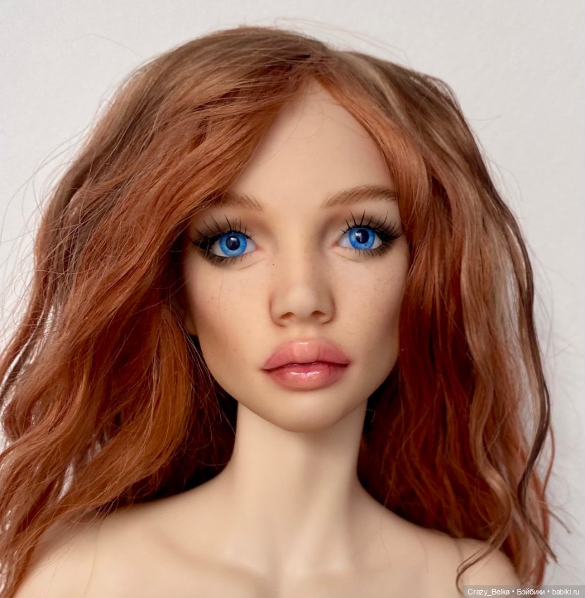 Голова Агаты от Luna Dolls Алены Зайцевой