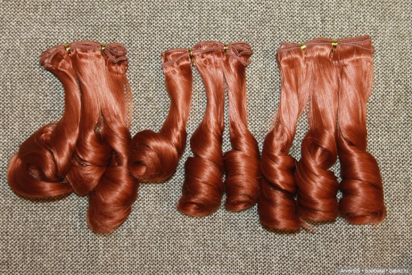 Трессы с локонами для париков и прошивки (фото 6)