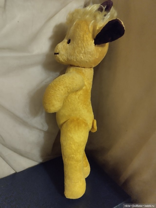 Мягкая игрушка СССР Коза плюшевая (фото 6)