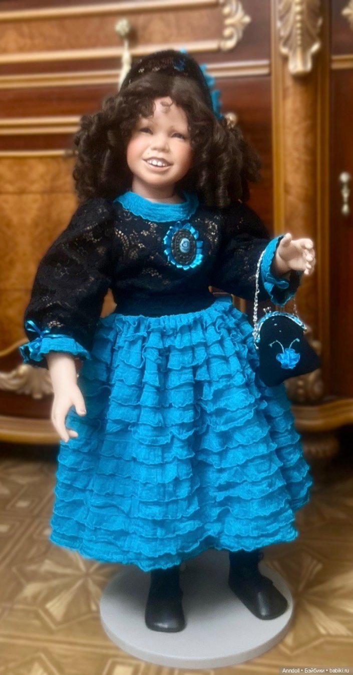 Инга - девочка-праздник — Фарфоровые куклы