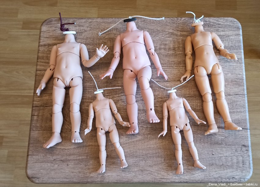 Лот БЖД тел для Паола Рейна и мини Паола Рейна (Г. Карповой и Т. Бачуриной) (фото 7)