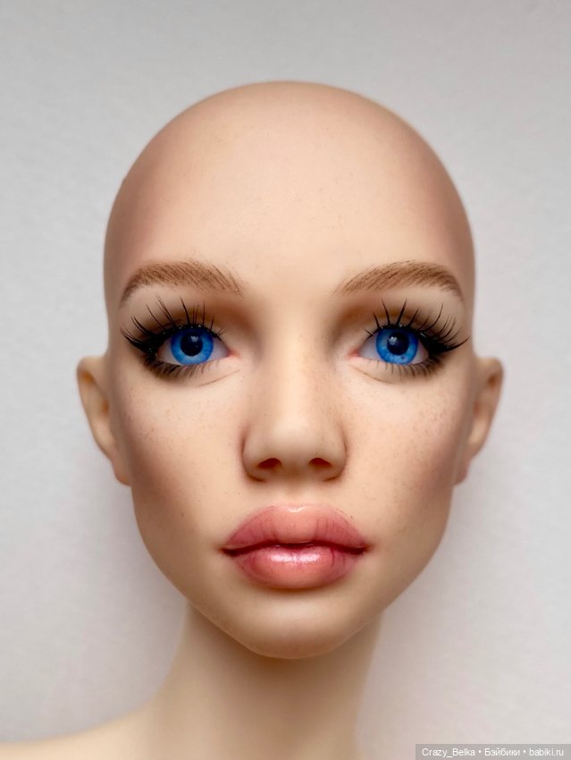Голова Агаты от Luna Dolls Алены Зайцевой (фото 4)