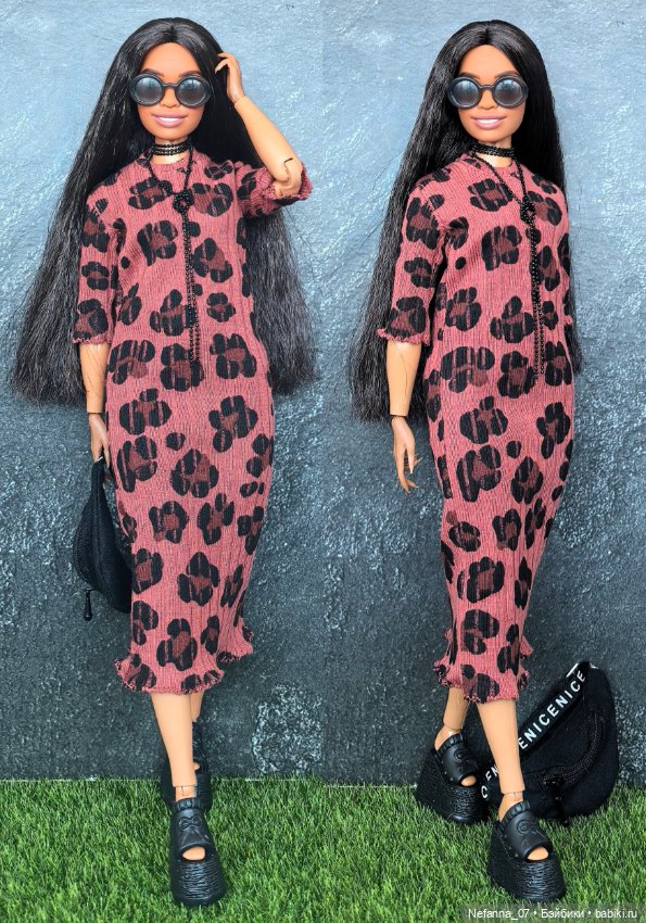 Платье для пышки Барби — Одежда для кукол