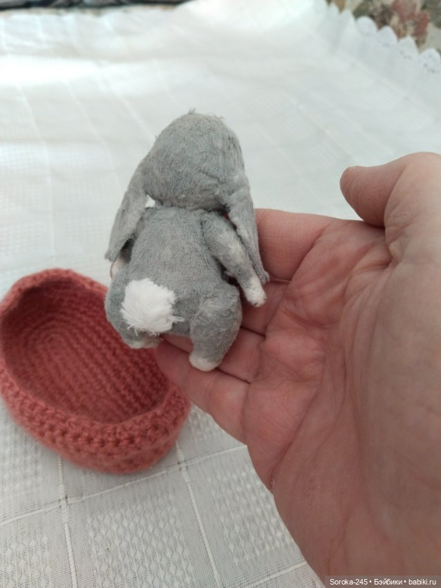 Зайка Тедди, умеет закрывать глазки (фото 7)