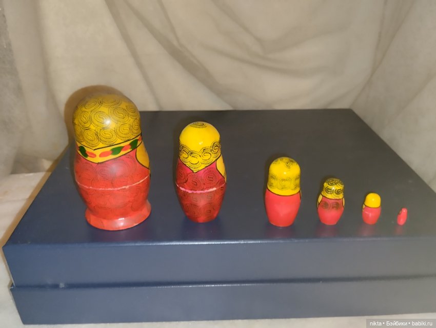 Матрешка СССР Липецкая 6 местная (фото 5)