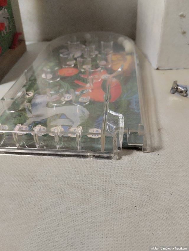 Игрушка СССР Два бильярда в работу, на запчасти (фото 5)