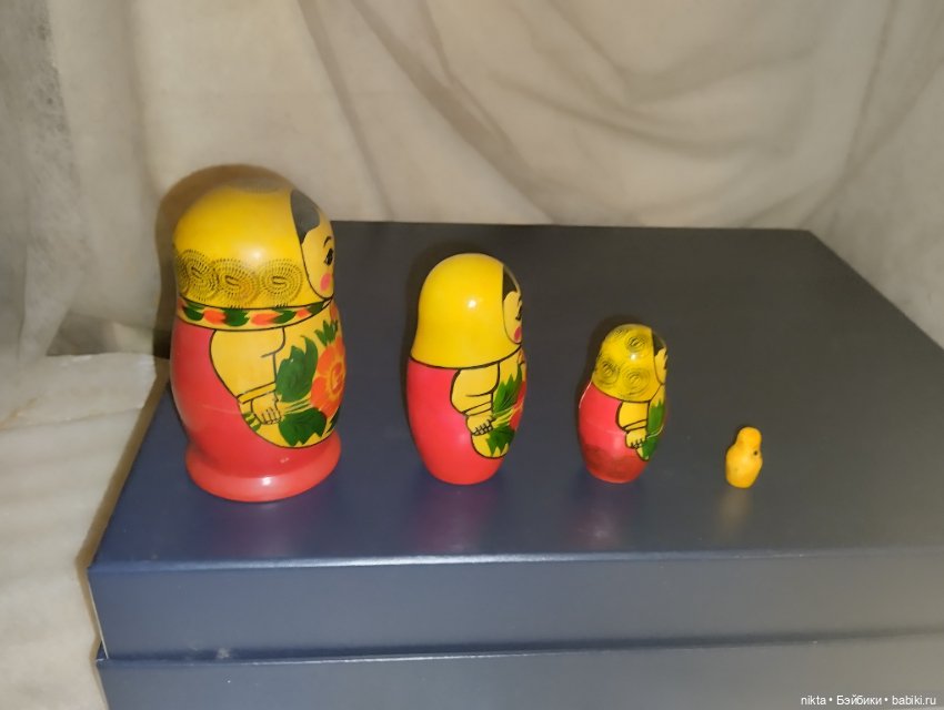Матрешка СССР Липецкая — Винтажные куклы и игрушки детства (фото 2)