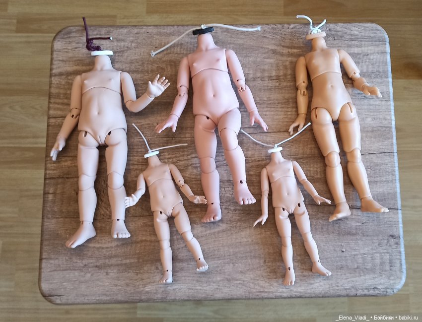 Лот БЖД тел для Паола Рейна и мини Паола Рейна (Г. Карповой и Т. Бачуриной) (фото 4)