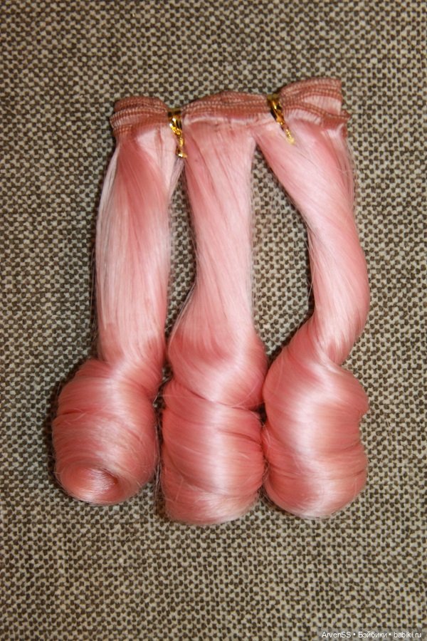 Трессы с локонами для париков и прошивки (фото 2)