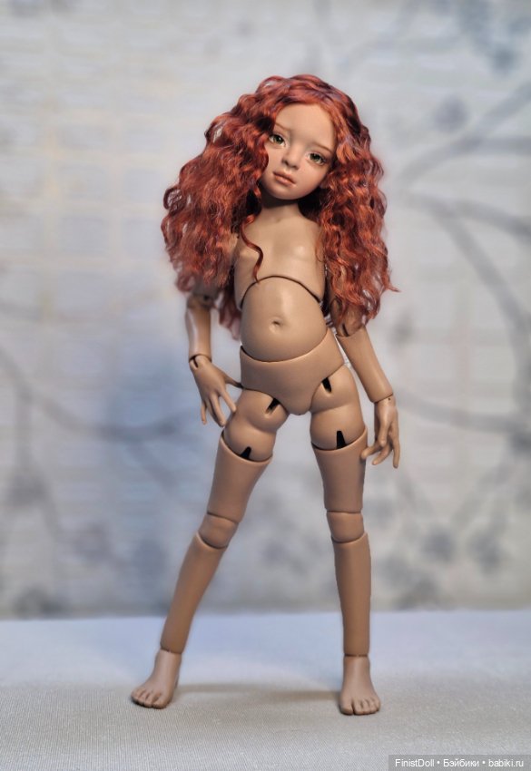 Авторская шарнирная кукла Ариша