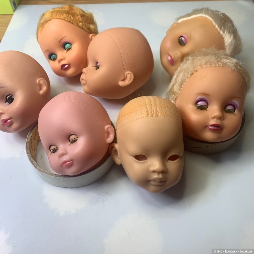 Лот из 6 голов для творческих экпериментов (фото 7)