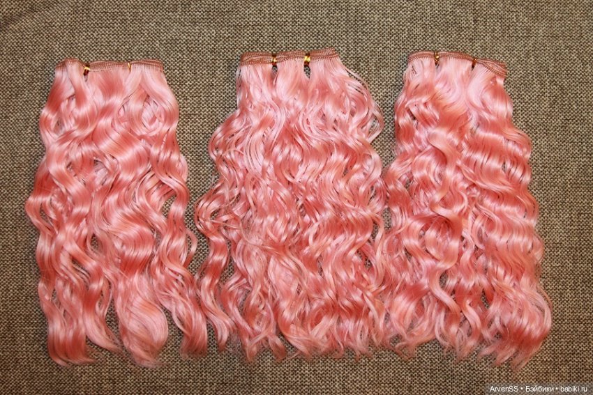 Волнистые трессы для париков и прошивки