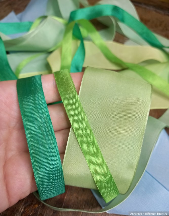 100% Вискозный шёлк, ленты СССР