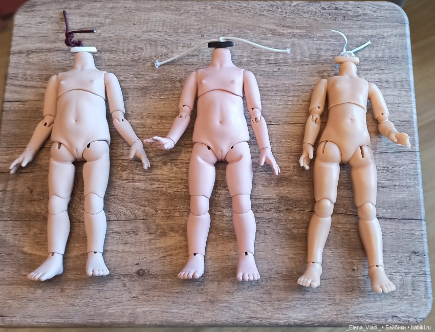 Лот БЖД тел для Паола Рейна и мини Паола Рейна (Г. Карповой и Т. Бачуриной) (фото 3)