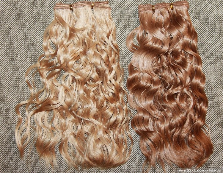 Волнистые трессы для париков и прошивки (фото 10)