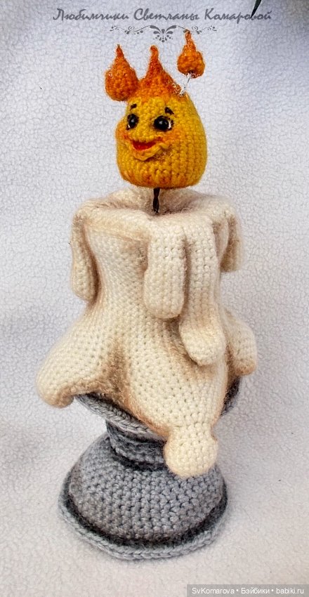 Свеча — Авторские игрушки (фото 2)