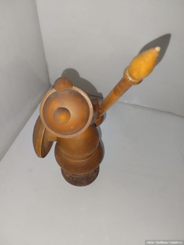 Деревянный богатырь СССР — Винтажные куклы и игрушки детства (фото 6)