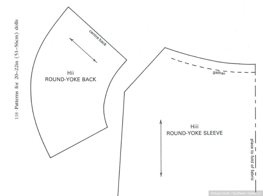 Книга The Dolls Dressmaker выкройки одежды для кукол Venus Dodge (фото 8)