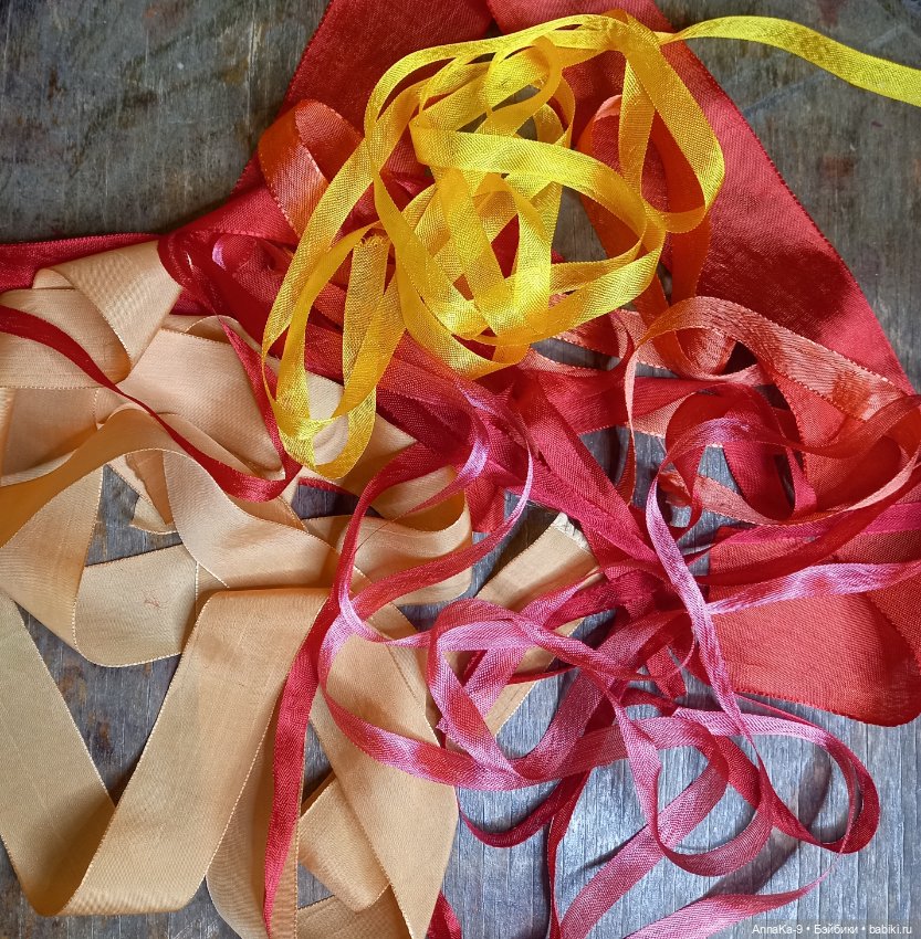 100% Вискозный шёлк, ленты СССР (фото 7)