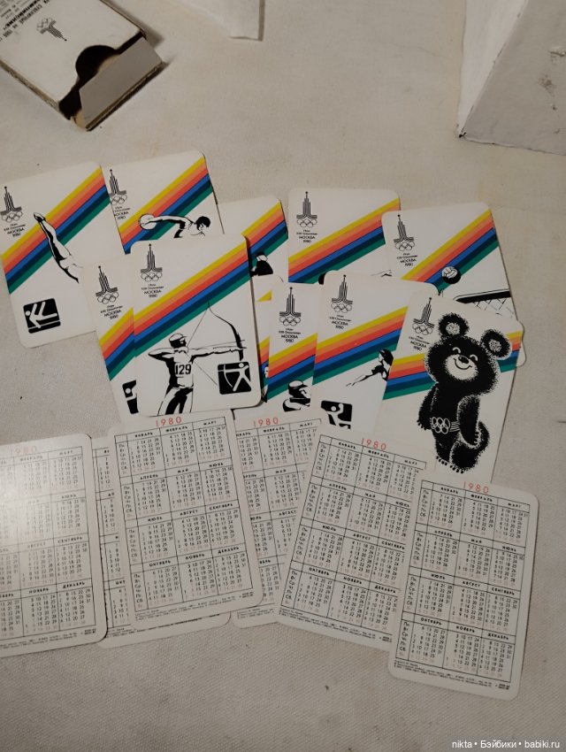 36 олимпийских календарей для декораций, фото (фото 5)