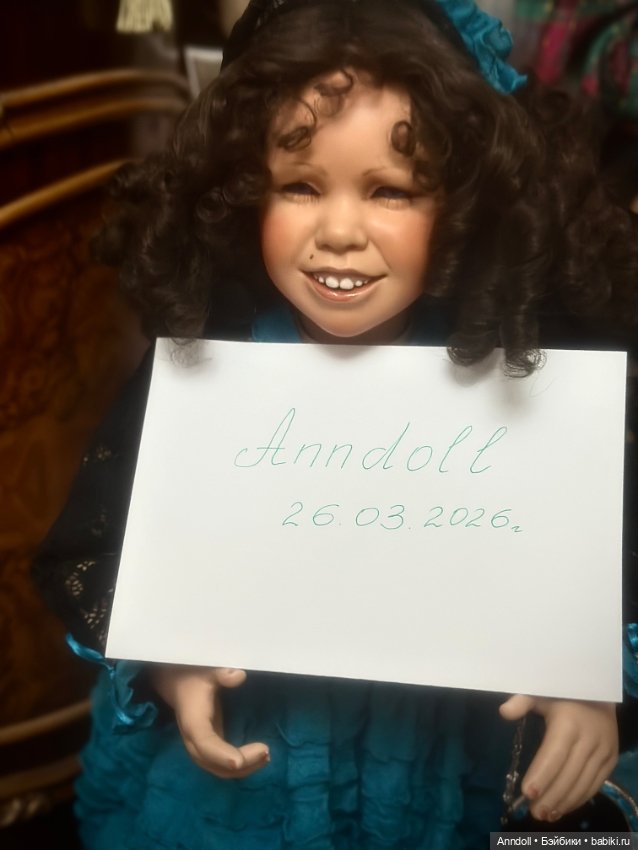 Инга - девочка-праздник — Фарфоровые куклы (фото 8)