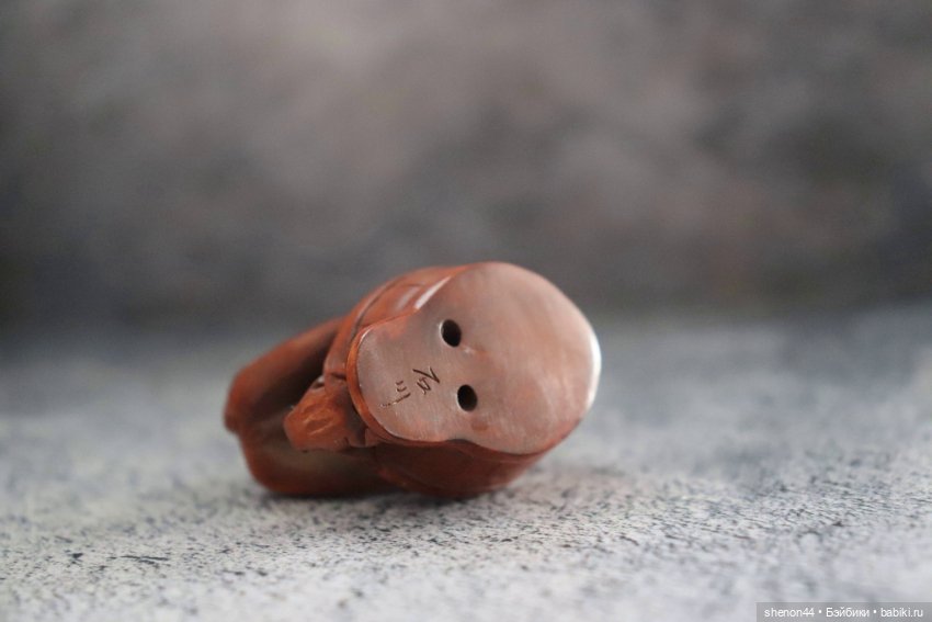 Необычная нэцкэ «Гейша и лягушка» (фото 3)