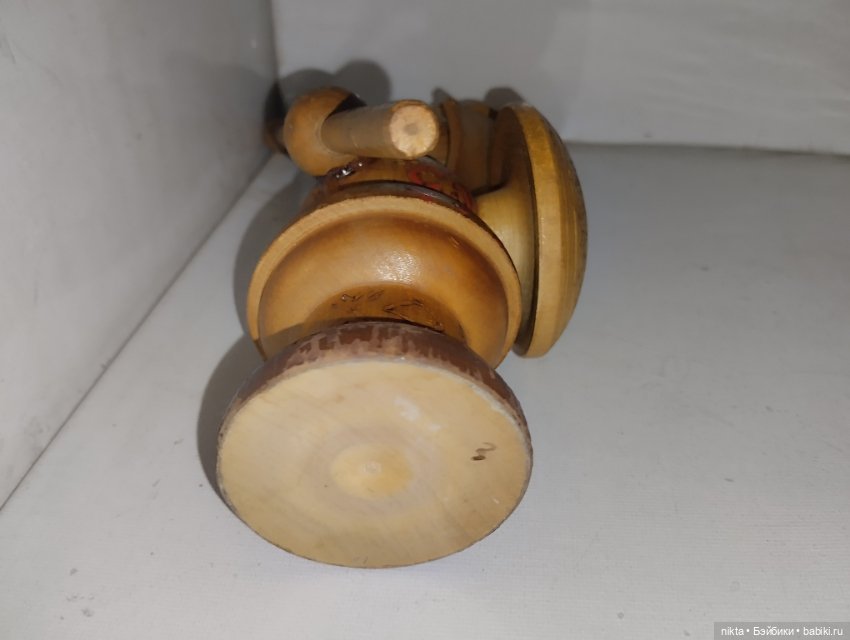 Деревянный богатырь СССР — Винтажные куклы и игрушки детства (фото 7)