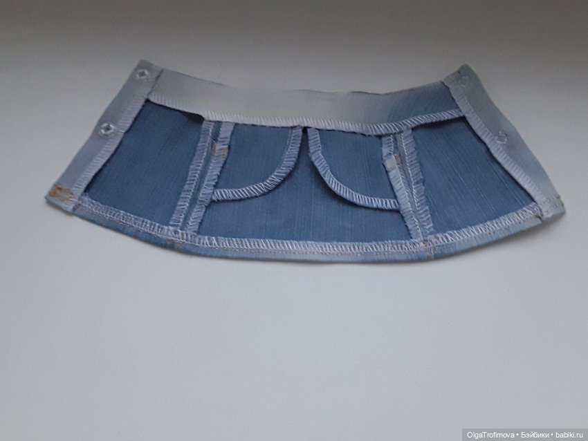 Джинсовая юбочка для Готц Литтл Кидз (фото 3)