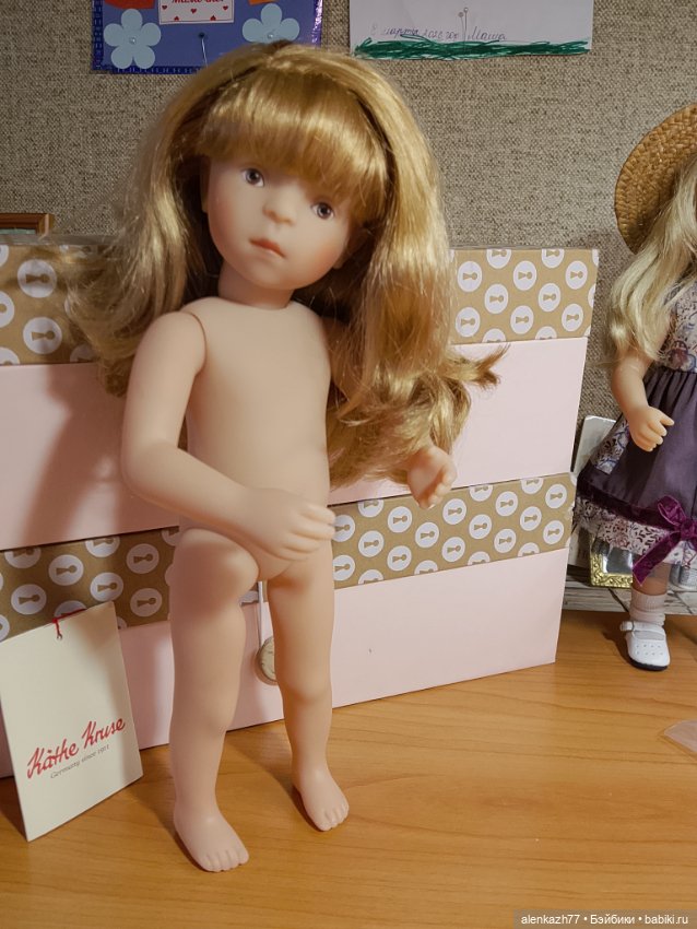 Кукла Наташа Минуш от Kathe Kruse новая