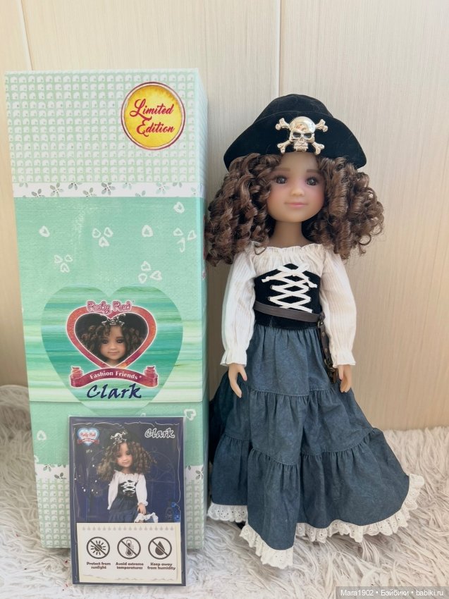 Кларк великолепная пиратка Ruby Red, лимитированный выпуск, полный комплект (фото 5)