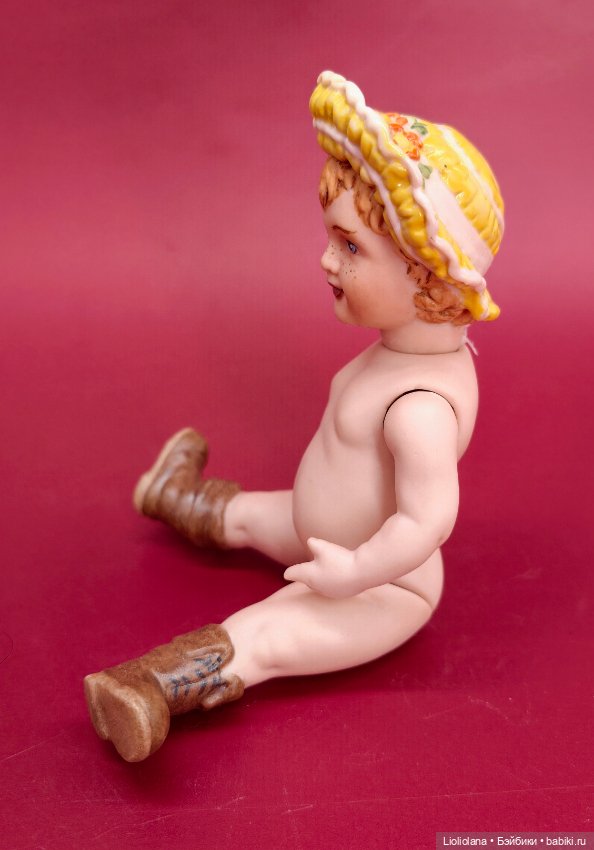 Фарфоровая кукла по молду Paul Jackson. США. OOAK (фото 2)